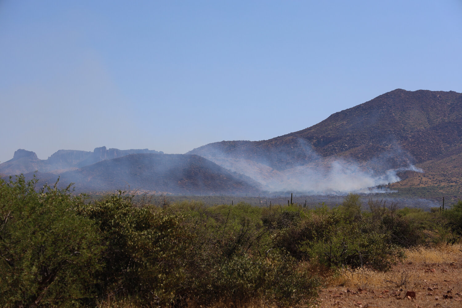 Black Fire near Tonto National Monument 40 contained as of Thursday